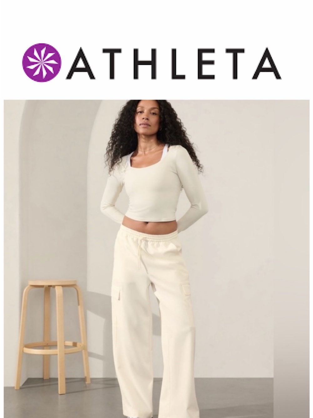 BNWT Athleta Cargo Pants